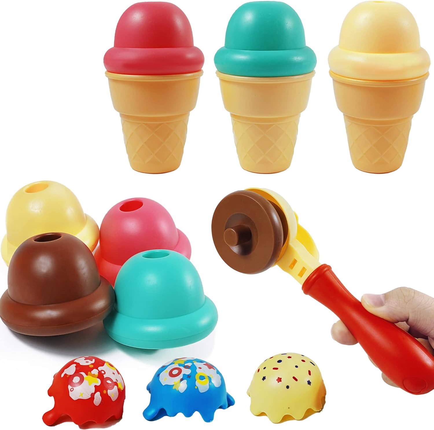 Ice Cream Toy Set for Kids & Toddlers Sensory Toys Toy