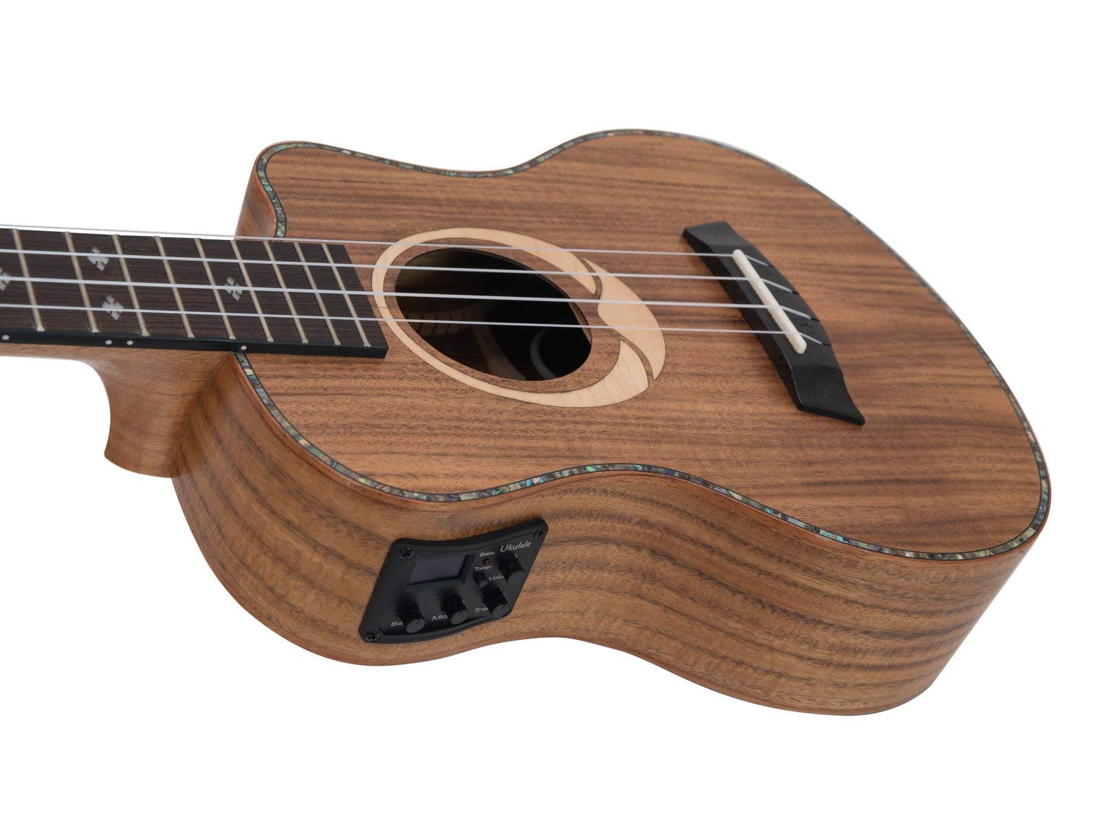 DIMAVERY UK-200 Tenore Ukulele, Koa