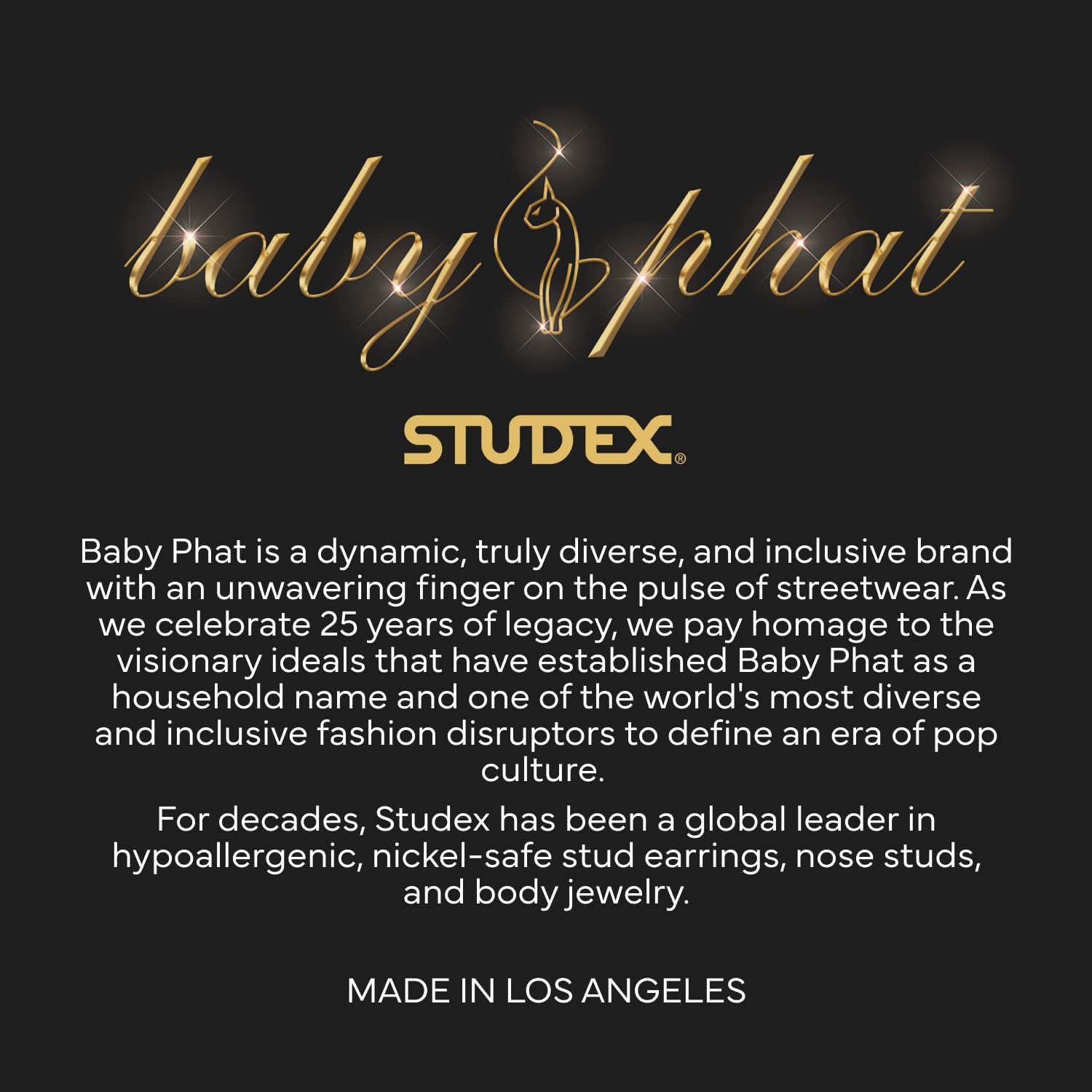 Studex Baby Phat Stud Earrings for Women and Men – Hypoallergenic Stud Earring Set, Jewelry for Sensitive Skin, Nickel Safe - Image 9