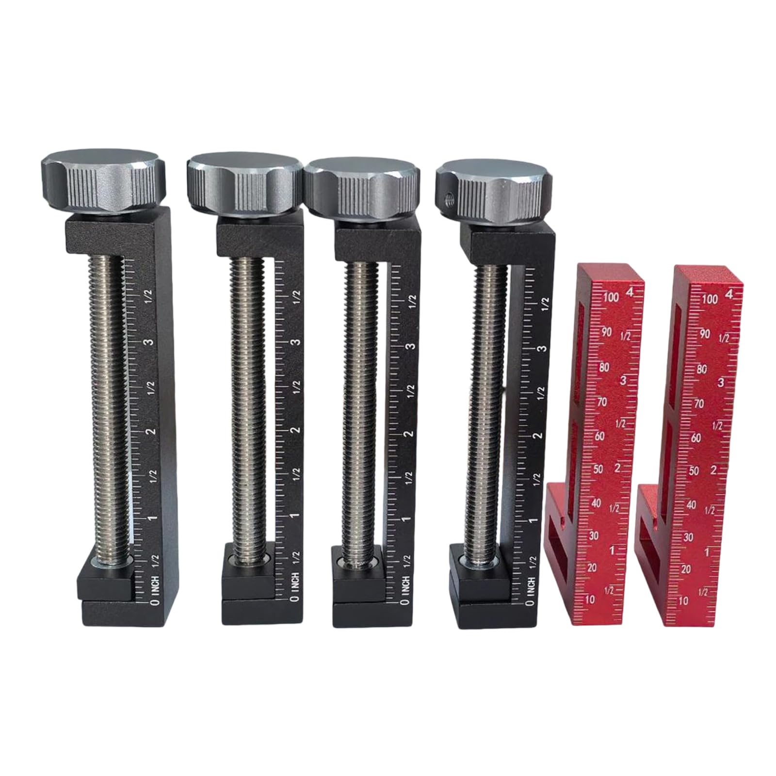Multiple Position Aluminum Clamp 60mm Maximumly Grip Enhancing Stability Suitable for Fixing Crafting Books Tool Storage Photography Equipment Clamp Aluminum