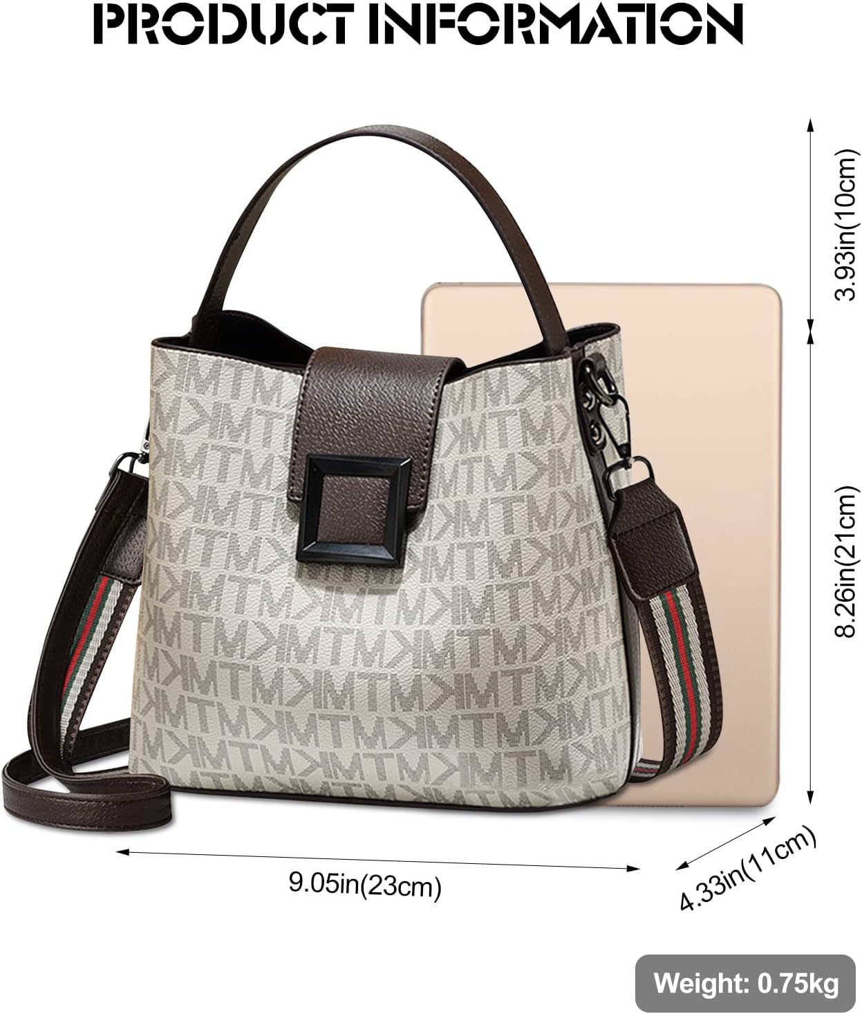 Ergocar Tote Bags for Women, Women's Tote Handbags, Fashion PVC, Women's Satchel, Purses Shoulder Bag, Woman Top-Handle Bags - Image 7