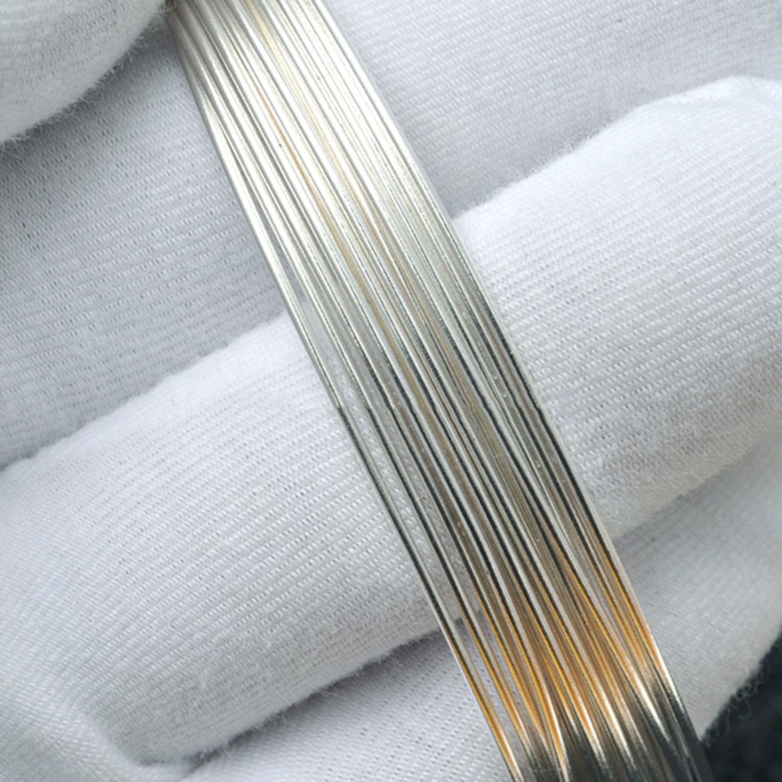 Fil Argenté Pur Mou Mort Rond, Générateur Argent Colloïdal 1 M, Diamètre 0,15/0,2/1,6 Mm/Diameter 0.15Mm
