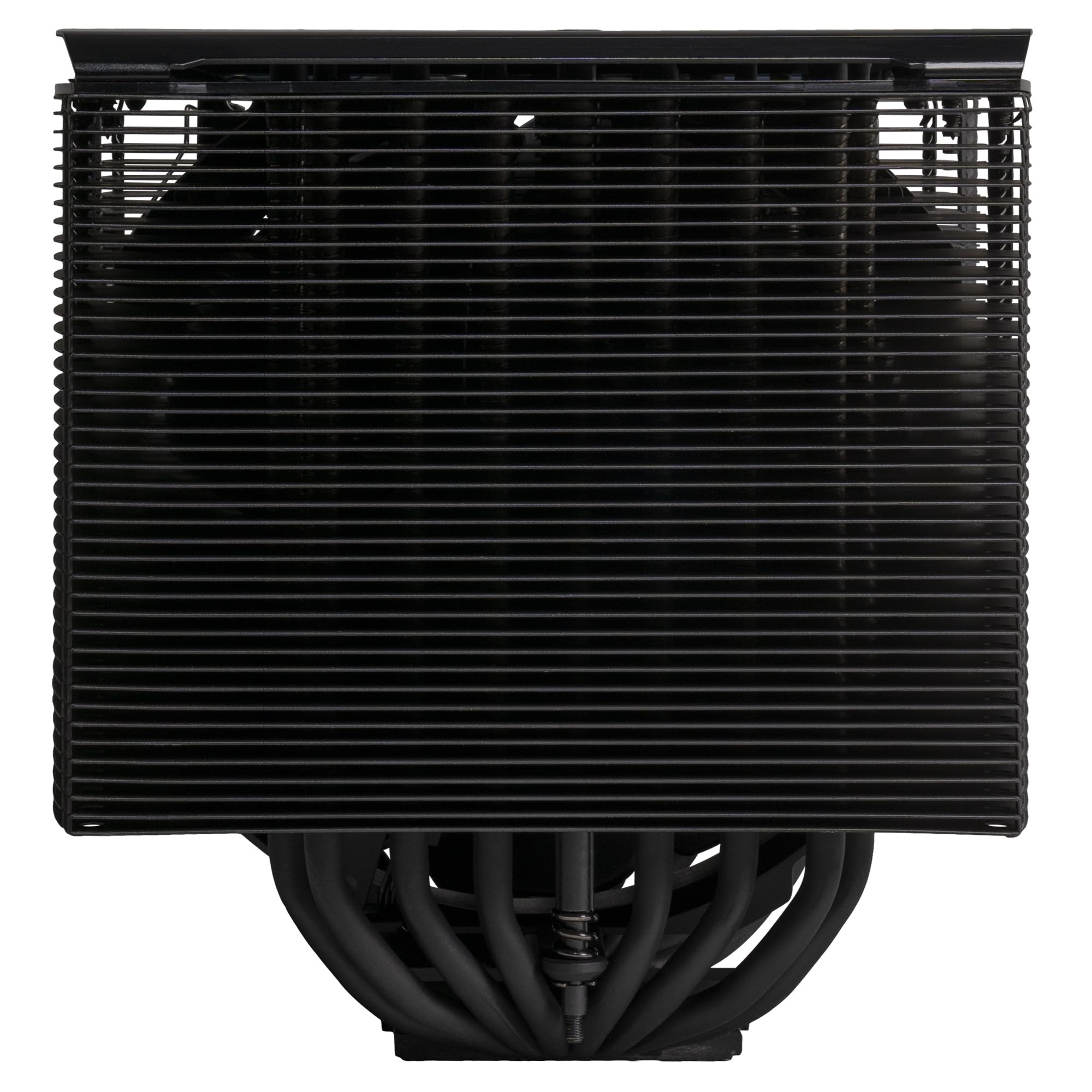 Cooler Master MasterAir MA824 Stealth Disipador de CPU – Heatsink Dual, Ventiladores Push Pull Mobius 135 y 120, 8 Heat Pipes Compuesto Superconductor, Espacio para RAM, Compatible Sockets Intel y AMD