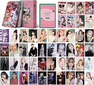 GUNBAK Black Pink Erch - Lot De 220 Cartes Loo Albu Photo Kpop - Taille Oyenne