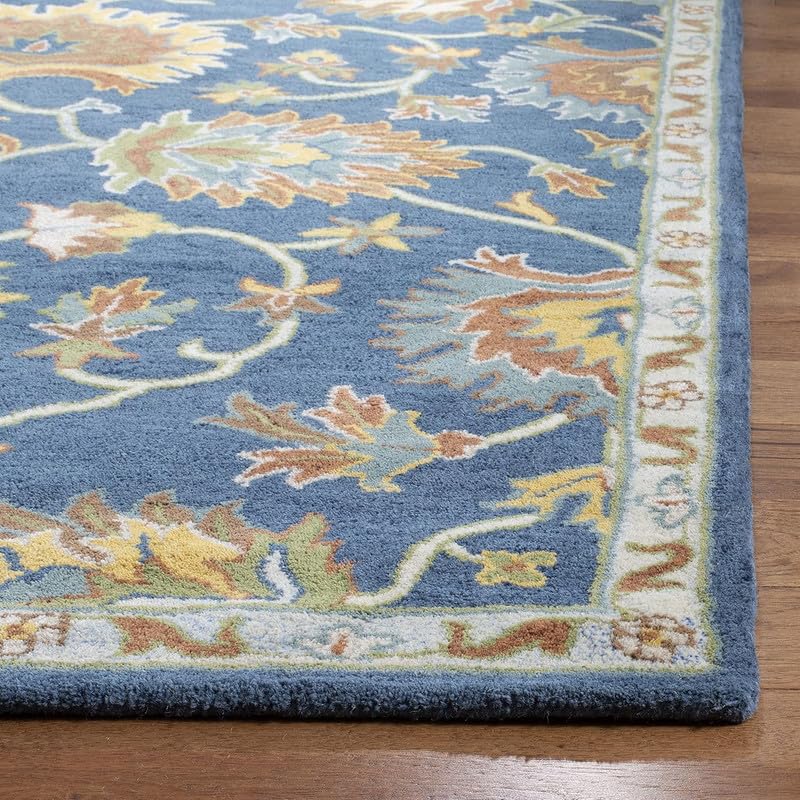 Image of OLEFIN Handmade Thick Woolen Anti Slip Carpet and Rugs for Living Room Bedroom Hall Dinning Room Kids Room Carpets
