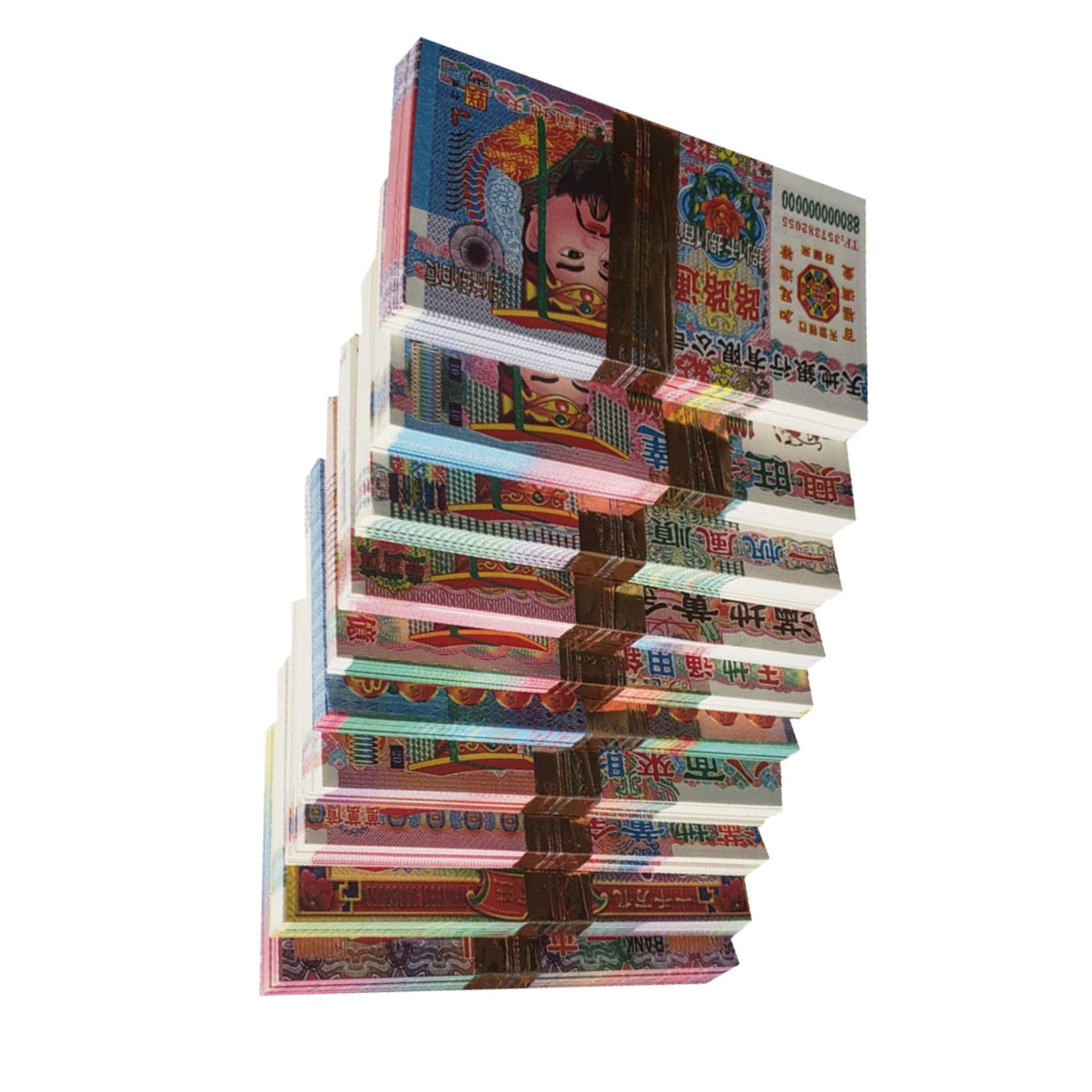 Papier-monnaie des ancêtres impression claire pour sacrifice et jeu de rôle