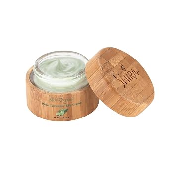 Shira Shir-Organic Pure Cucumber Eye Cream For Dark Circles Eye Puffiness Wrinkles Instant Hydration Anti Aging Eye Cream for All Skin Type 15 ML