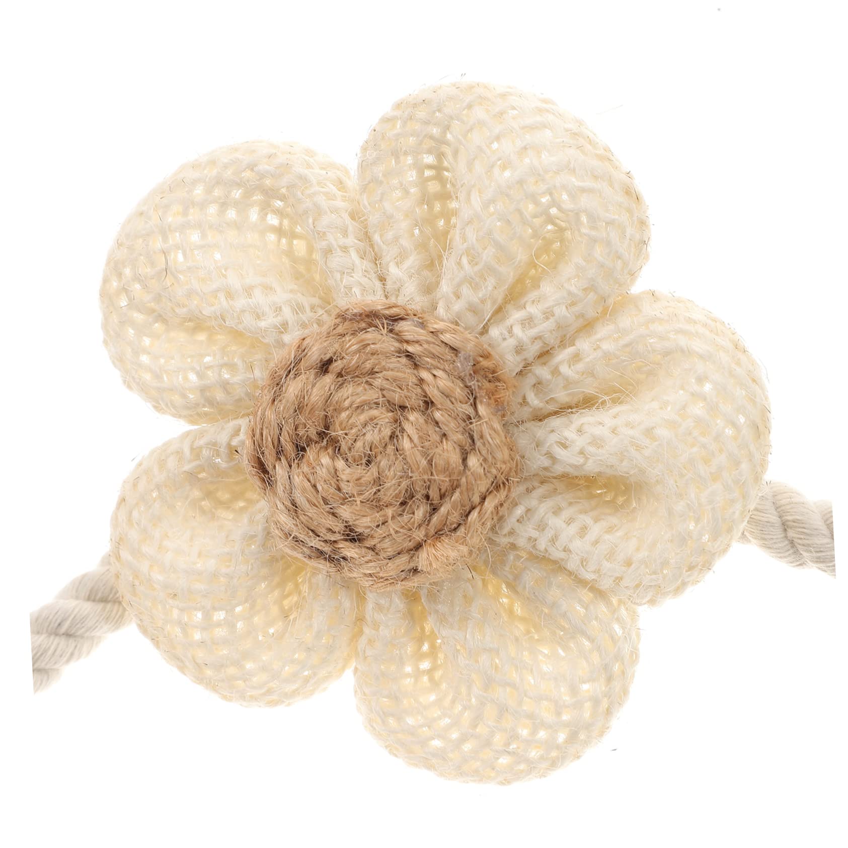 Alipis 3 Set di Corde per Tende A Forma di Fiore Fermatende Magnetici in Cotone E Lino per Soggiorno 2 Pezzi * 3
