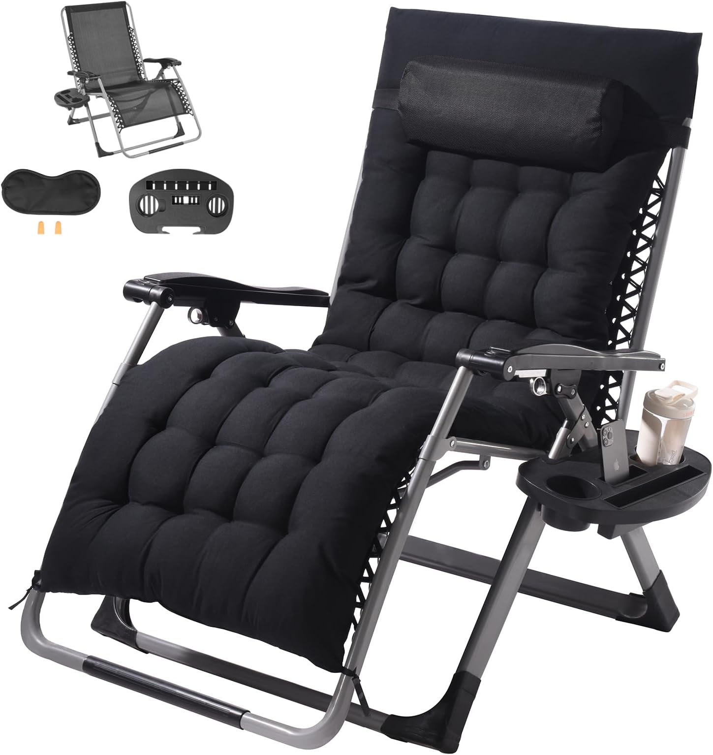 VEVOR Zero Gravity Chair 33 Inch Zero Gravity Recliner Lounge Chair vevor-zero-gravity-chair-33-inch-zero-gravity-recliner-lounge-chair