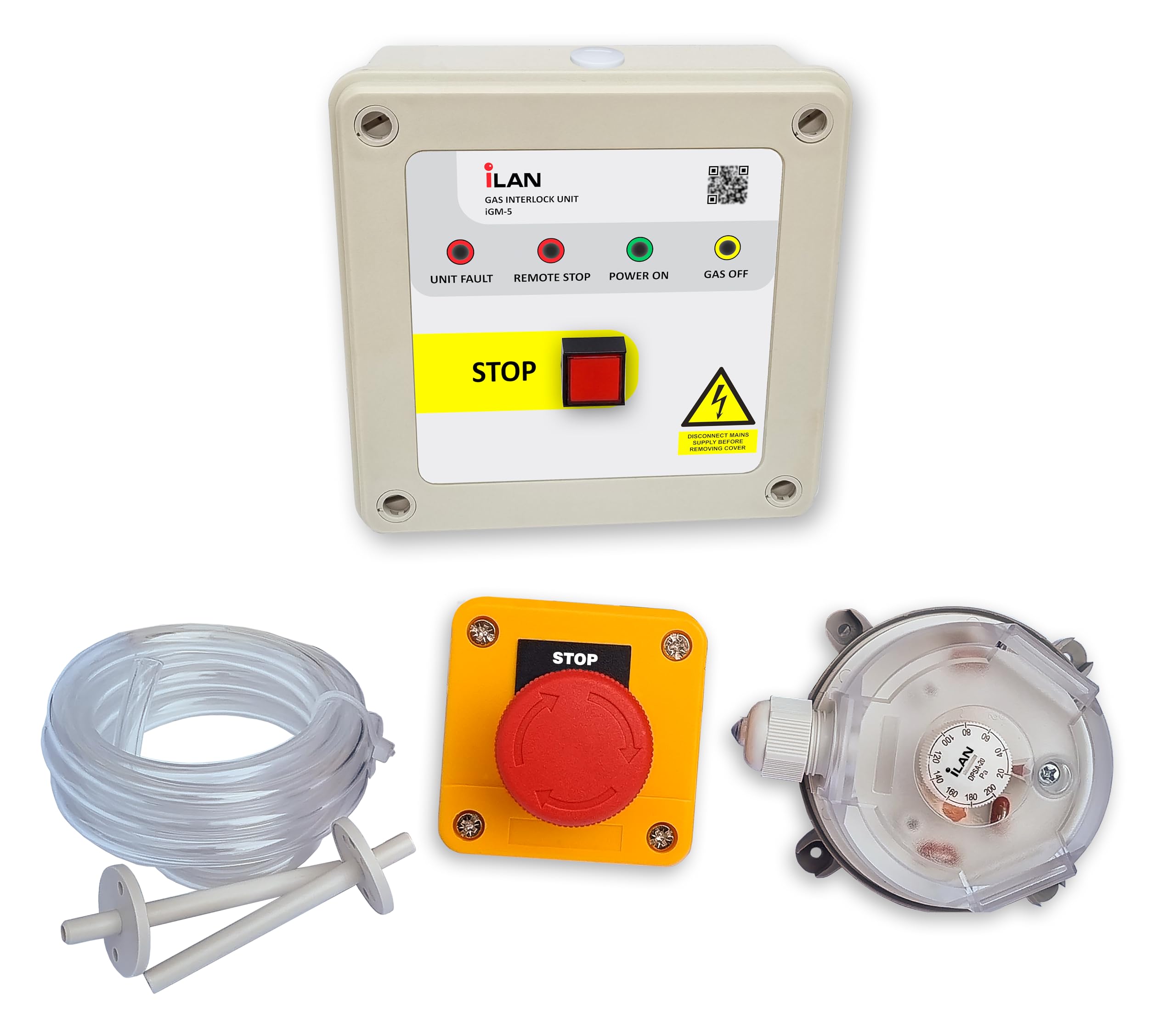 iLAN Kit DE ATENCIÓN del Sistema DE Bloqueo DE Gas Comercial