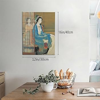 Amazon.co.jp: アートパネル 上村松園 楊貴妃絵画 世界の名画