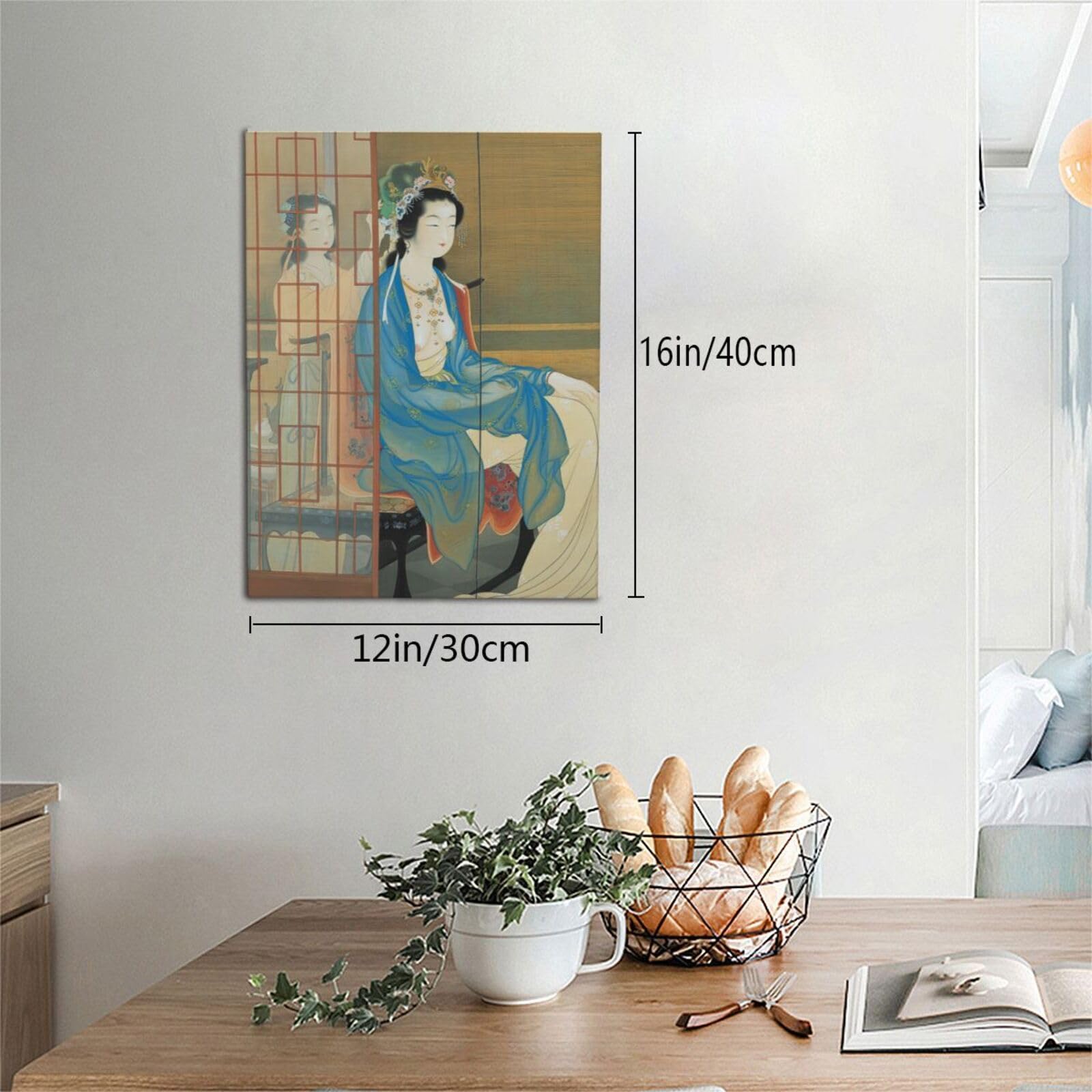 Amazon.co.jp: アートパネル 上村松園 楊貴妃絵画 世界の名画