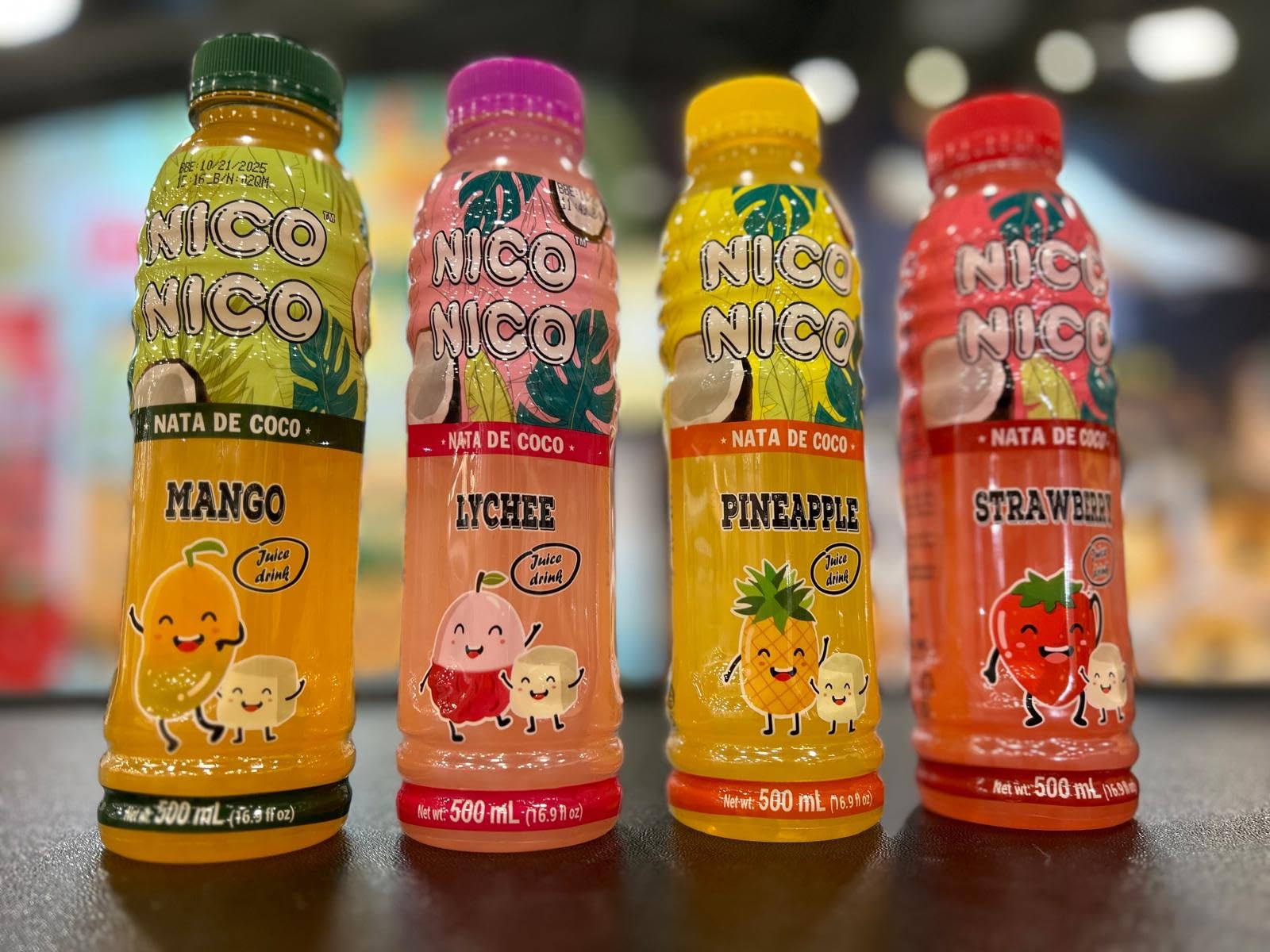 Amazon.com : NICONICO COCONUT GEL JUICE DRINK-VARIETY PACK [16.9