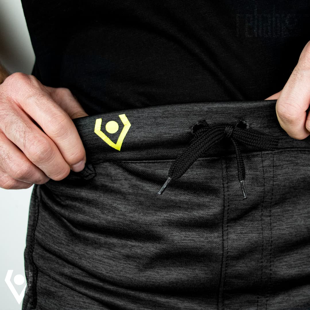 Rehab - Pantalon de gardien de but 3/4 pour enfants et adultes - Vêtement de gardien de but pour l'entraînement et le jeu - Taille 128-XXL