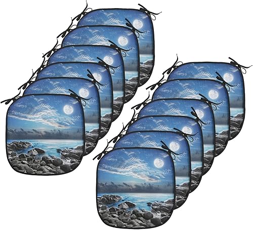 Miniatura 87 de Lunarable Cojín retro para silla, mujer con cabello, letrero de victoria con burbujas de discurso, inspirado en arte pop, acolchado de asiento para