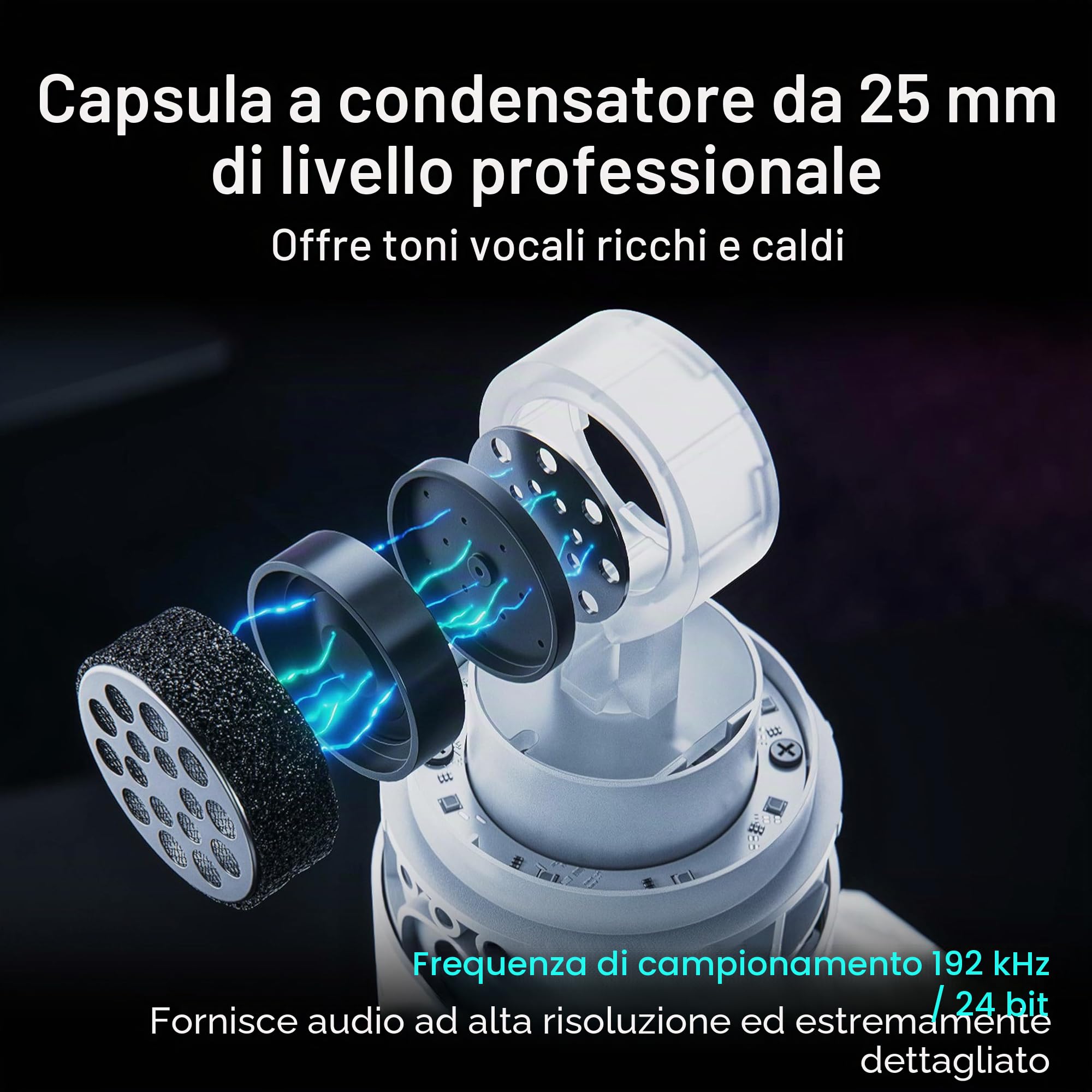 ASUS - ROG Microphone Gaming ROG CARNYX