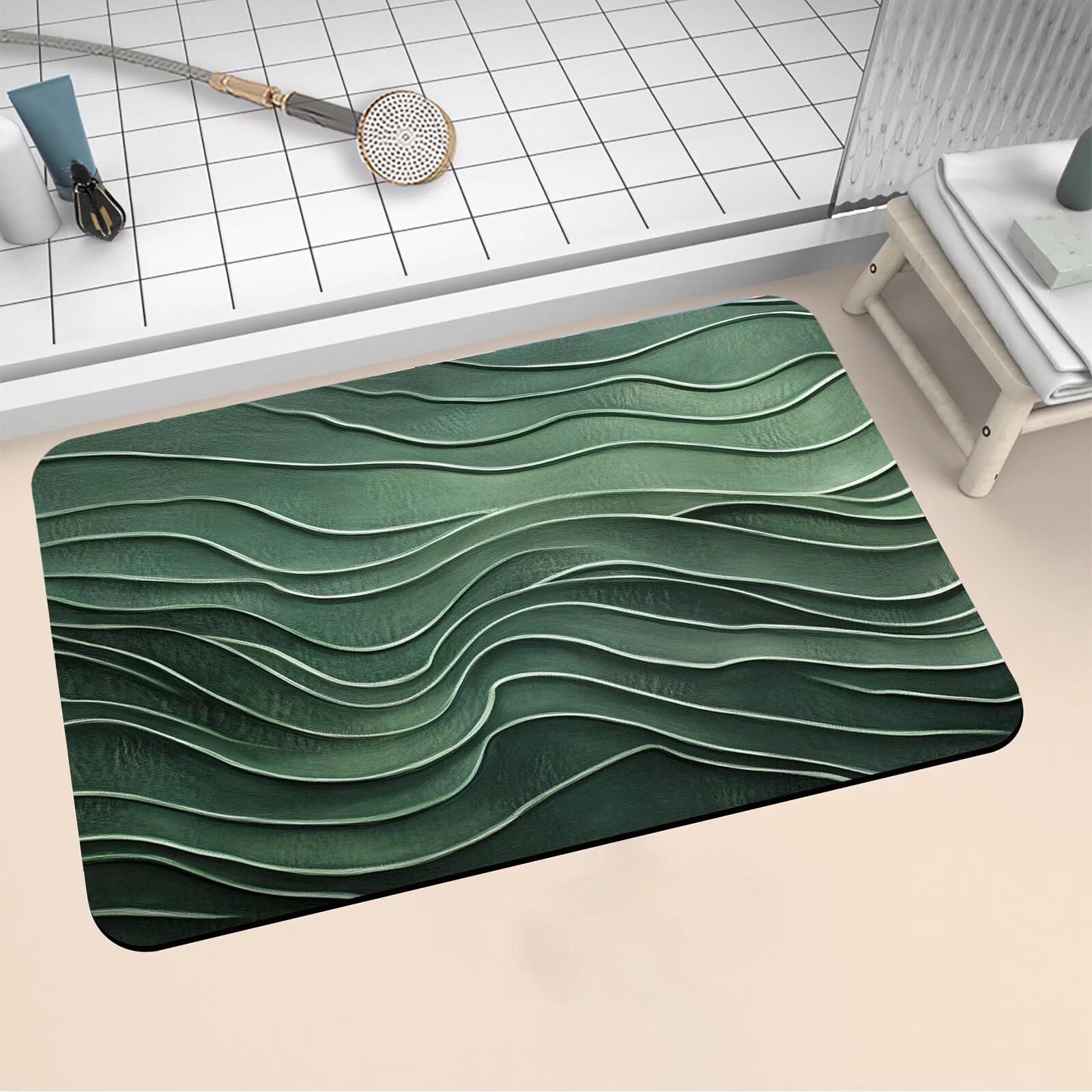 Alfombrilla ducha suave que elimina humedades y resbalones 40x60cm