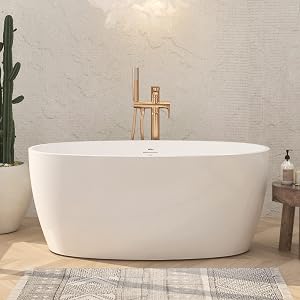 FerdY Tahiti 55-Inch Freestanding Tub