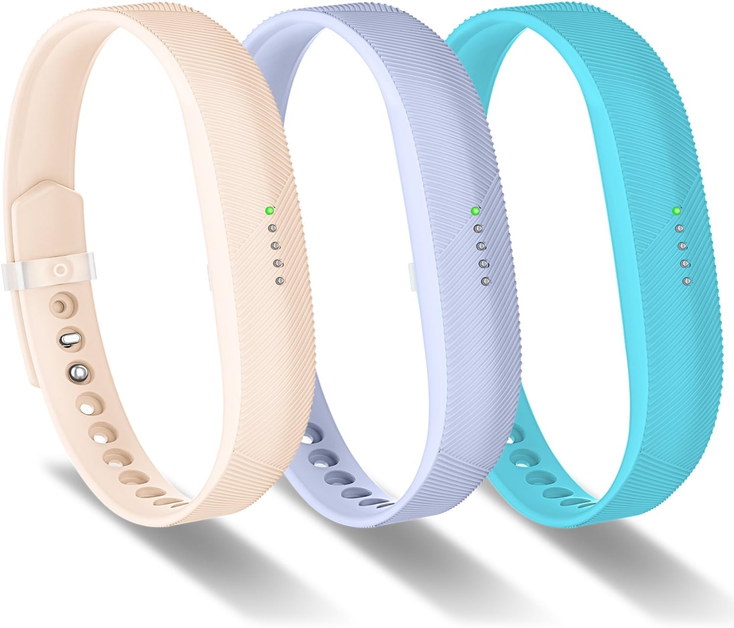 Compatible with Flex 2 Bands,Replacement for Flex 2 Sport Accessories Bracelet Band Strap Soft Silicone W/Fastener Clasp for Flex 2 Watch, Adjustable Wrist Band for Small Large