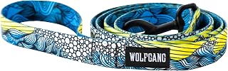 Wolfgang Heavy Duty Dog Leash, Pull-Tested to Over 800 lbs for Walking & Training, DawnPatrol Print, Small