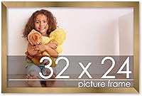 Vista 162 de Poster Palooza Marco de madera de bronce dorado de 26 x 34 pulgadas, acrílico UV, respaldo de tablero de espuma y accesorios para colgar incluidos