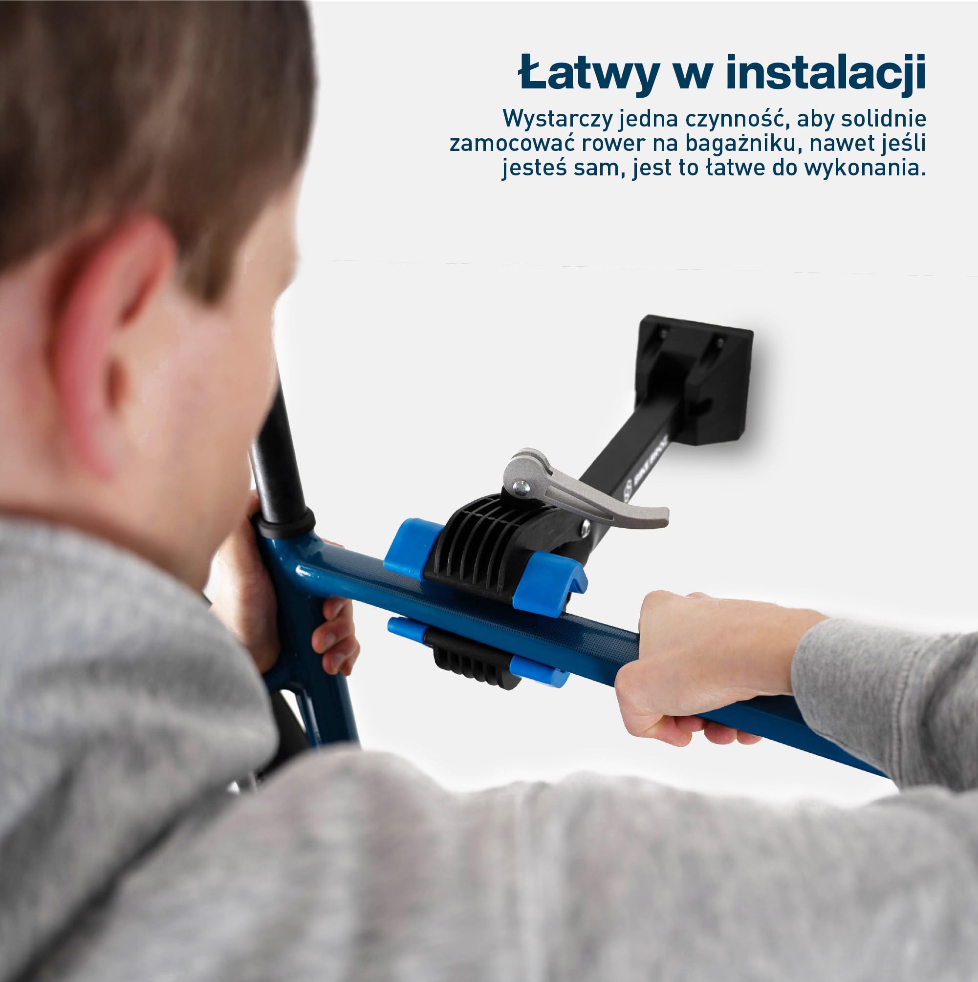 BikeBroz stabilny uchwyt ścienny nadaje się jako stojak montażowy i stojak do naprawy, uchwyt ścienny do rowerów elektrycznych, rowerów górskich, wyścigowych itp