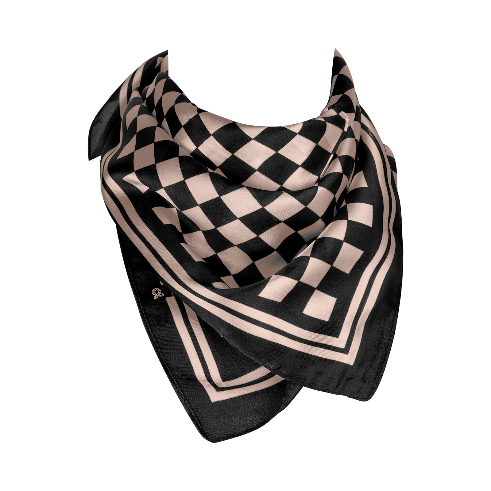 EIysee 27.5 Inches Satin Head Scarf -Hair Scarf Silk Head Scarf Silk Bandana Hair Wrap Neck Scarf for Women Men