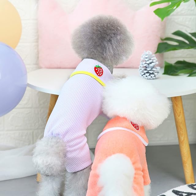 Foto 6 de 8 de Izefia Suéter de Perro Ropa de Perro Ropa de Invierno Caliente de Otoño Sudadera de Cuatro Patas Pantalones…