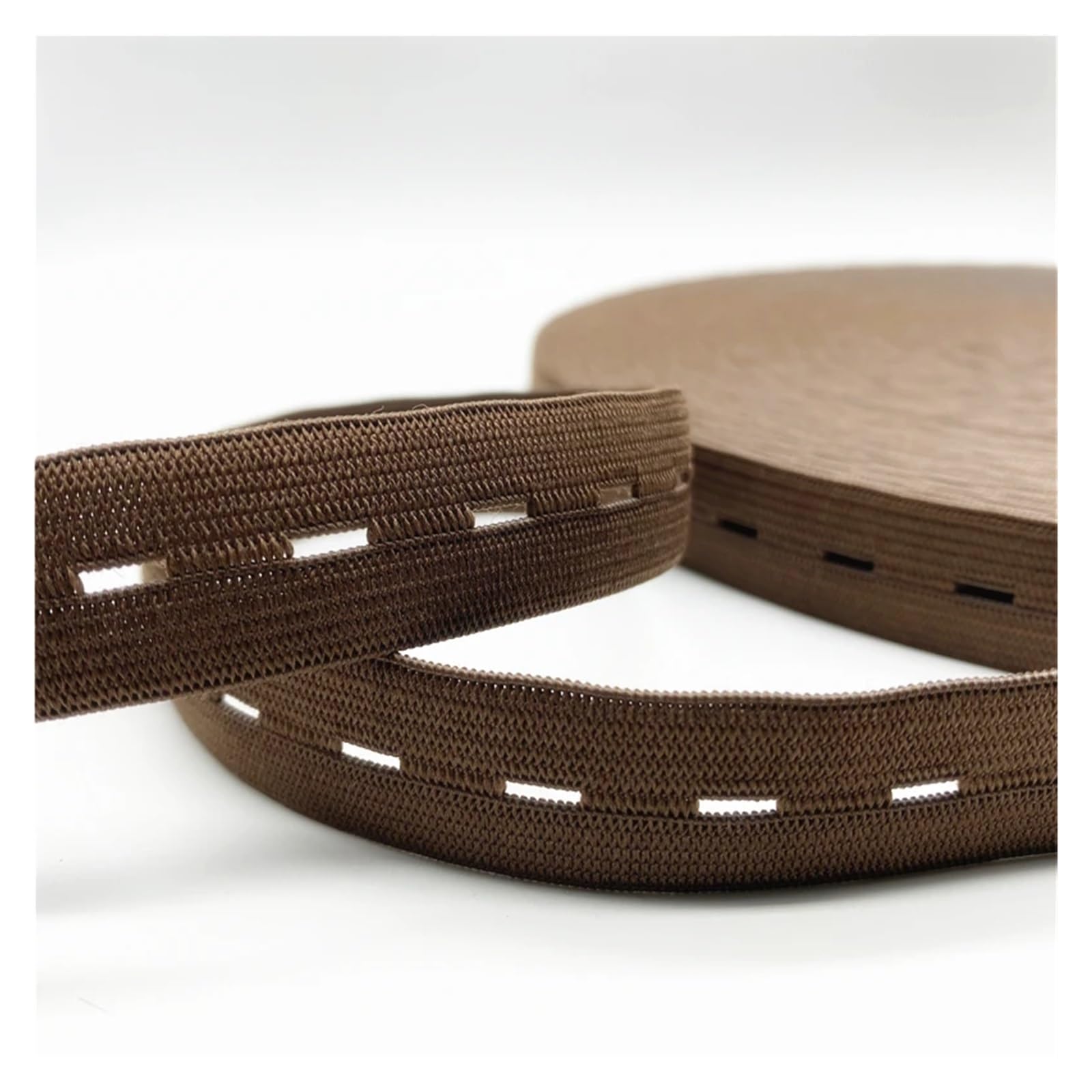 Dzianinowe gumki do dziurek na guziki 20 mm x 2 metry