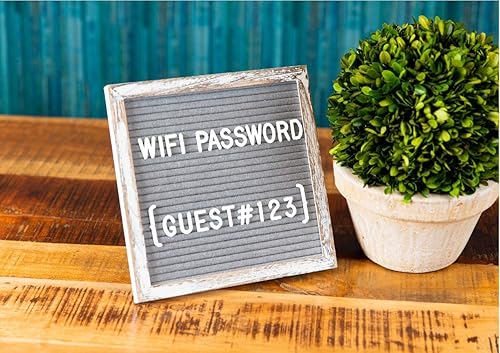 Miniatura 7 de Tablero de letras de fieltro con más de 690 letras precortadas, soporte y bandeja de clasificación