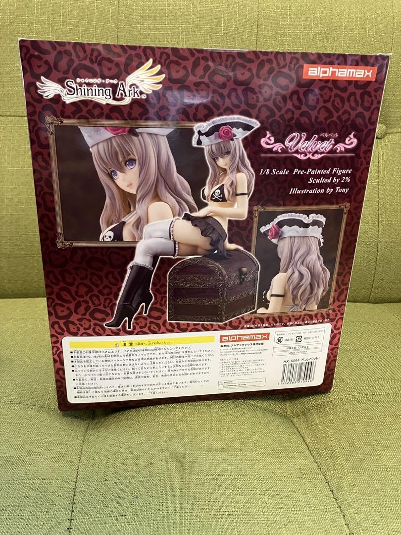 未開封品 ベルベット シャイニング・アーク 1/8 完成品 フィギュア 中古】(本体B/箱B)シャイニング・アーク ベルベット 1/8 完成品