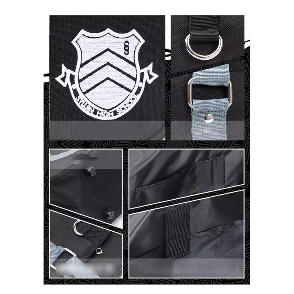 新品未使用未開封 ペルソナ5 公式スクールバッグ 雨宮蓮 秀尽学園高校 コスパ製 新品未使用未開封 ペルソナ5 公式スクールバッグ 雨宮蓮 秀尽