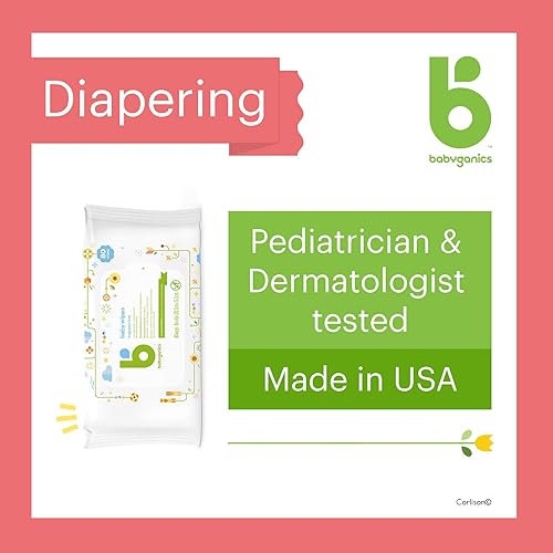 Babyganics, Toallitas, 80 unidades