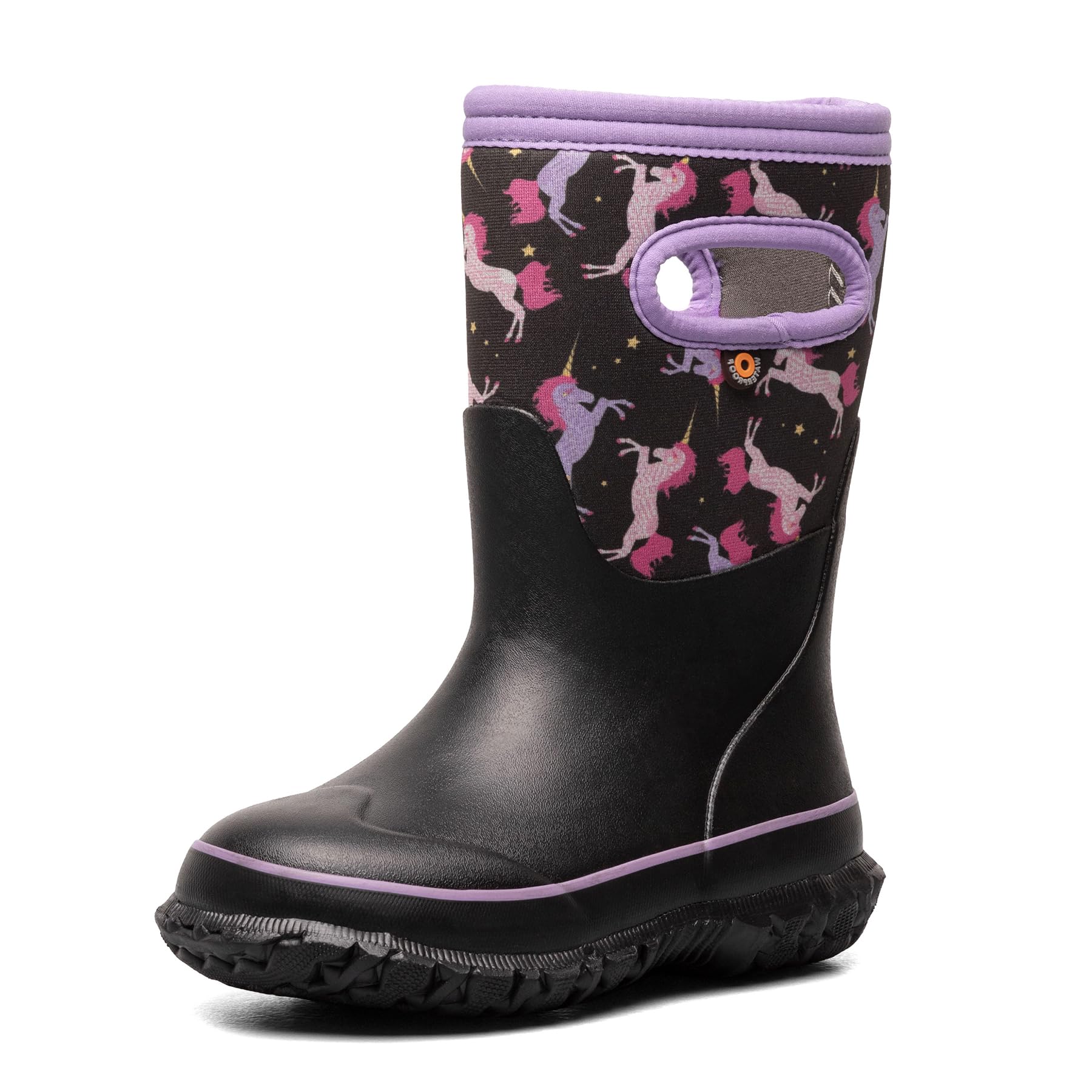 BOGS Grasp Kids Waterproof Rain Boots, Insulated Winter Snow Boots