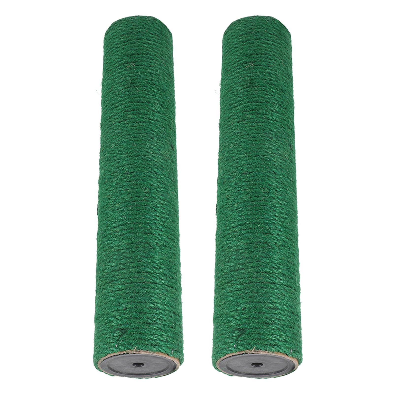 Poste rascador para gatos de sisal verde para proteger sofas con diseño vertical estable