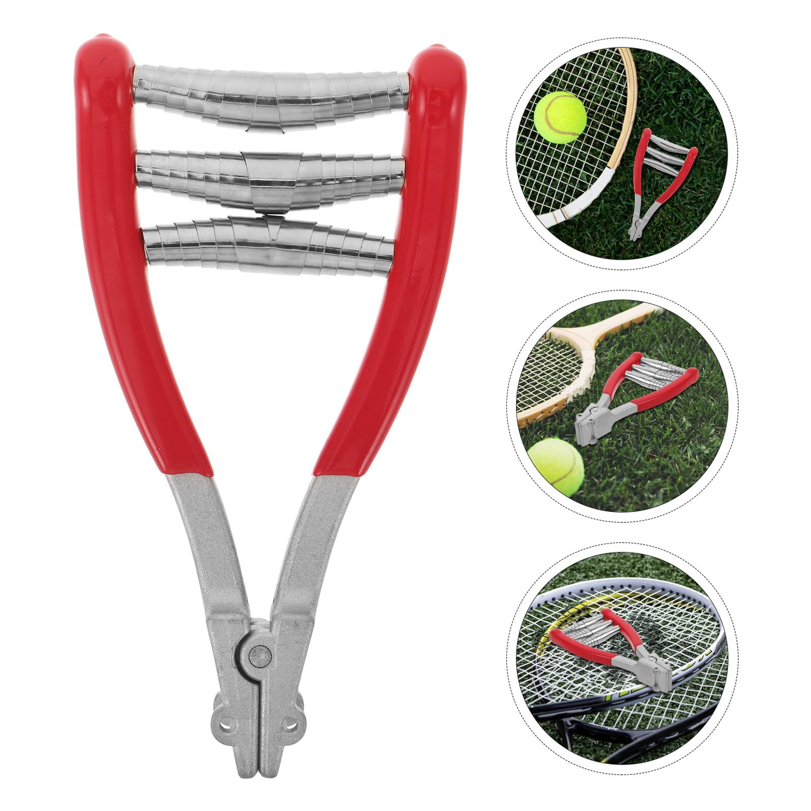 ifundom Macchina per Incordatura Racchetta Tennis Portatile, Lega di Zinco
