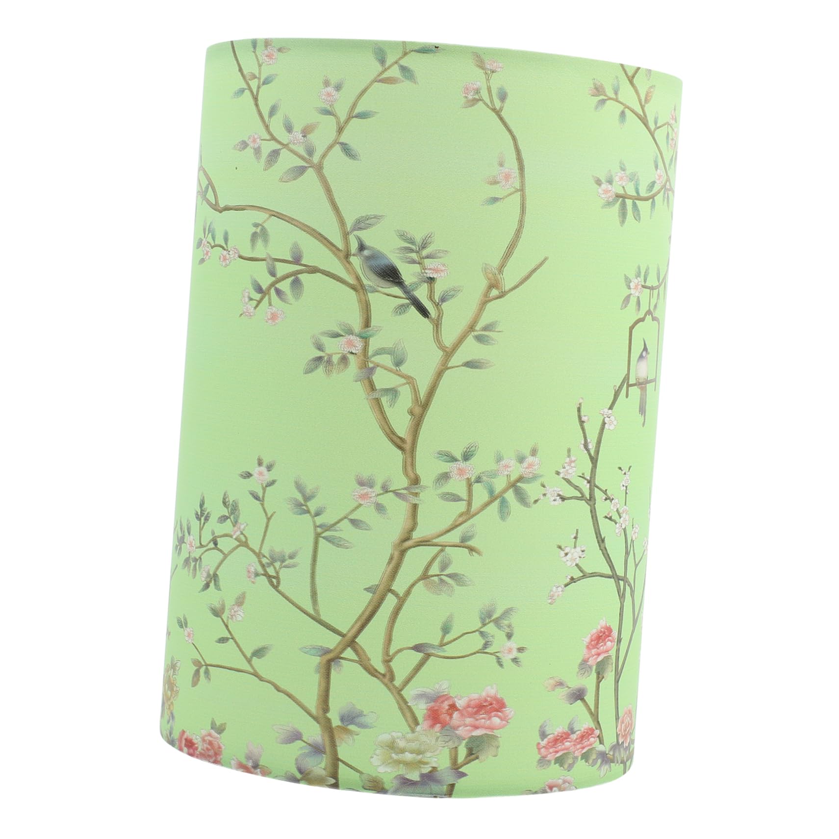 ORFOFE Green Lampshades for Ceiling Lights, Retro Simple Cloth Chandelier Shade Made of Iron and Fabric, Easy to Install and Remove, for House Decor and Vintage Lighting Enhancement