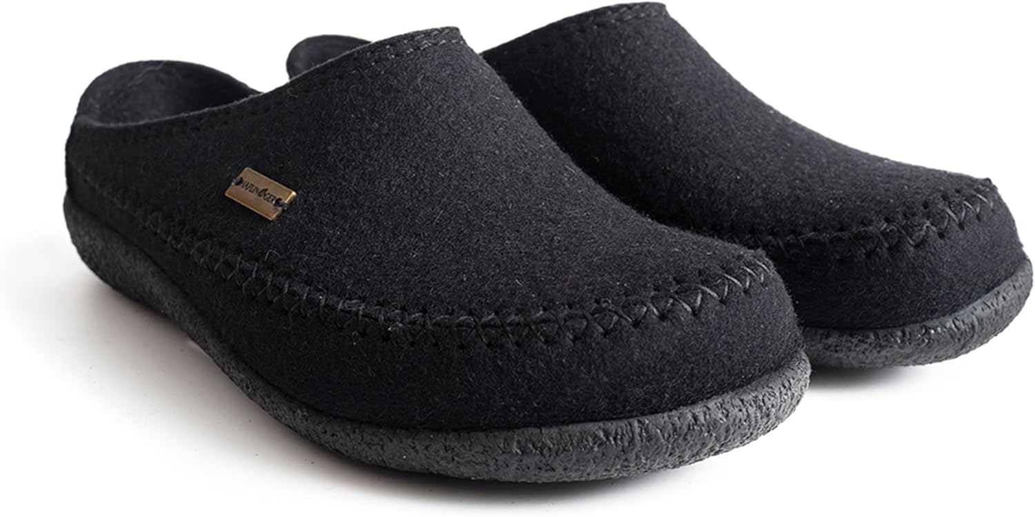 HAFLINGER Unisex Fletcher Credo Clog Slippers - Image 2