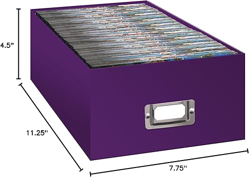 Miniatura 2 de Caja para almacenar fotos, color morado de Pioneer Photo Albums B-1S