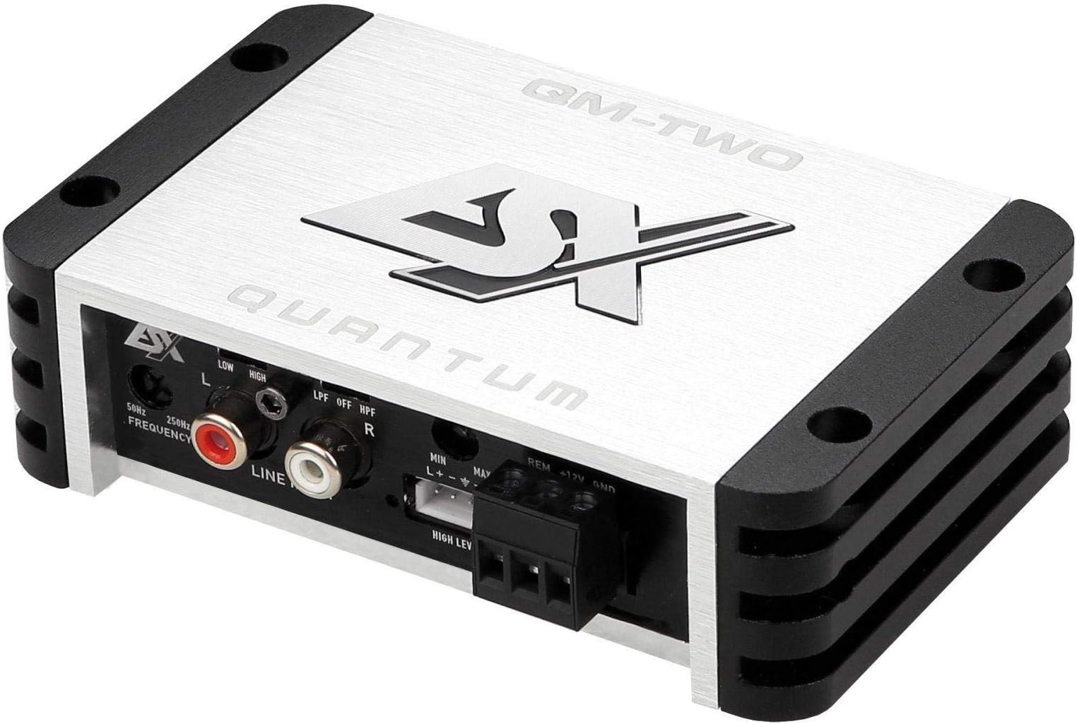 Amplificatore Digitale ESX QM-TWOV2 Quantum - 2 Canali Classe D, 600W Max, Mini Design 70x33x120mm - Foto 2