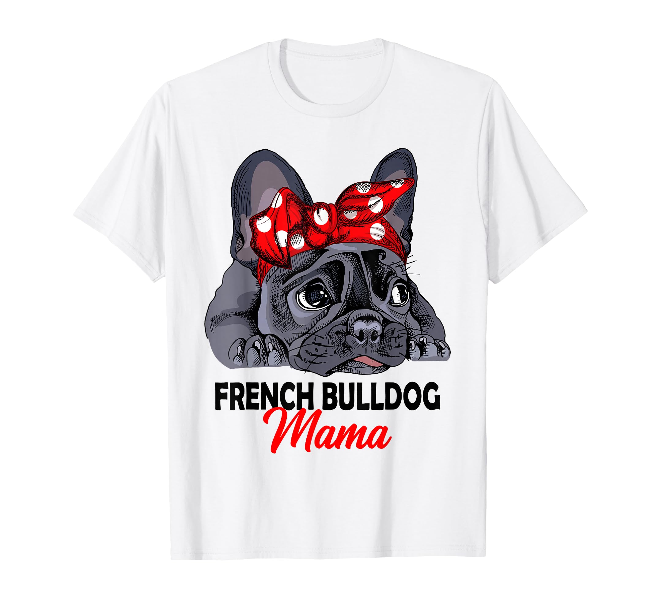Maglietta Donna Collo A V Con Bulldog Francese E Girasoli – Divertente Regalo Per Amanti Dei Cani