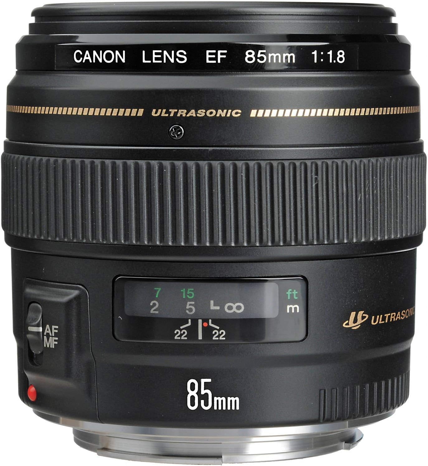 Canon 2519A012 Ef 85mm F/1.8 Usm Short-Telephoto Lens