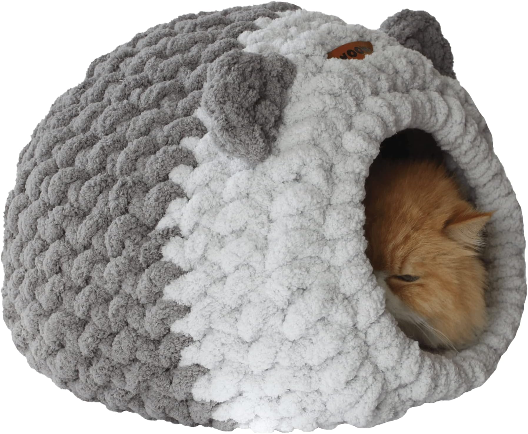 WOOWA Handmade Cat Cave, Cat Beds for Indoor Cats, Cat Bed