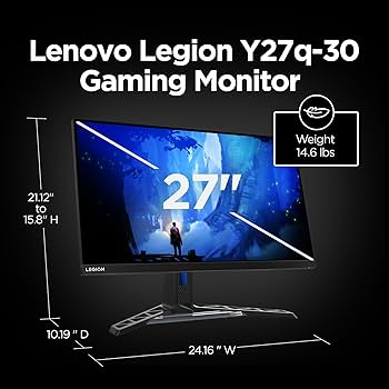 【美品】レノボ LEGION モニター WQHD250Hz Y27qf-30 Amazon.com: Lenovo Legion Y27q-30 Monitor - 2025 - Gaming