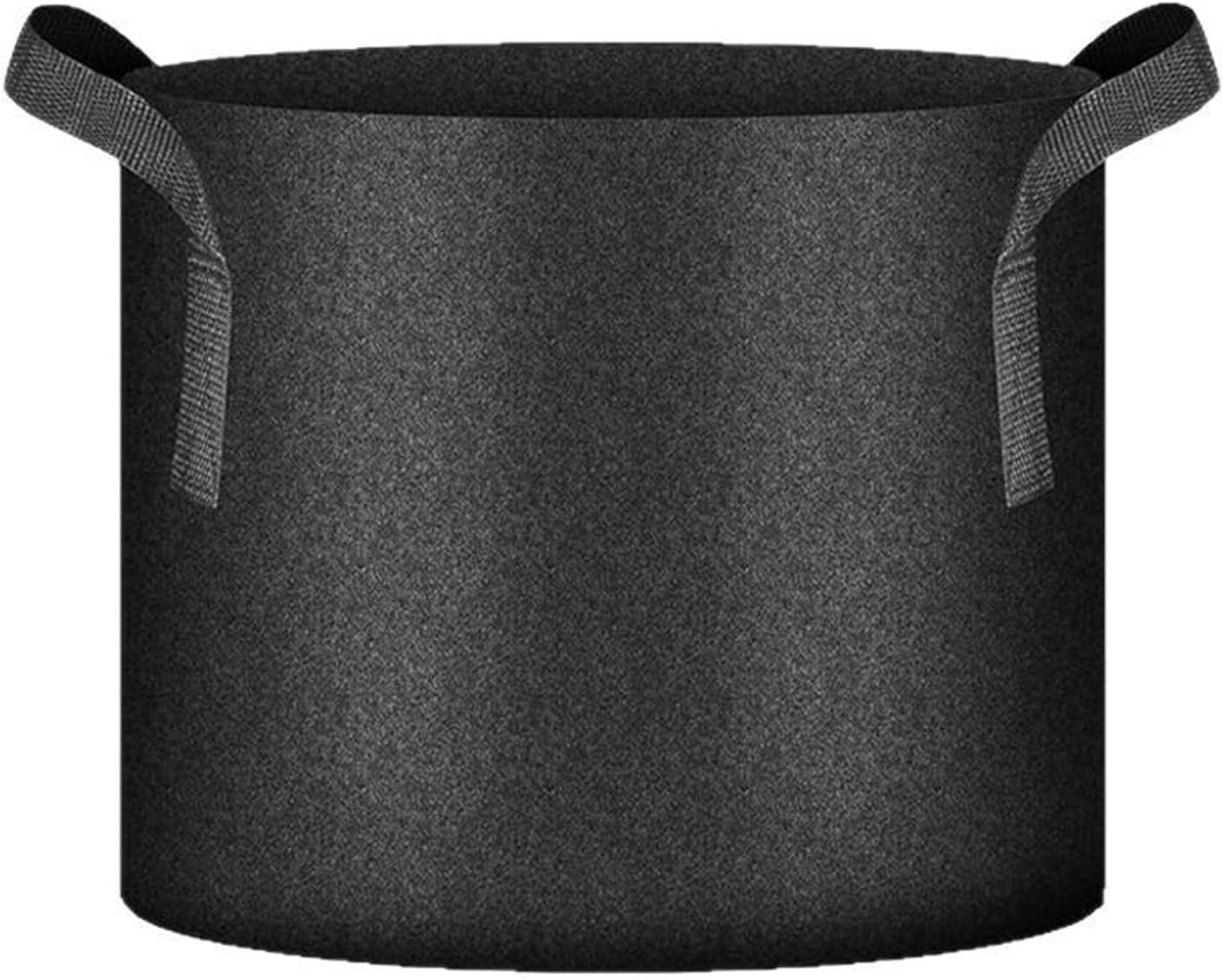 4x Breathable Plant Grow Bags Heavy Duty Nonwoven Materials Gardening Containers For Root Development Vegetable Planting