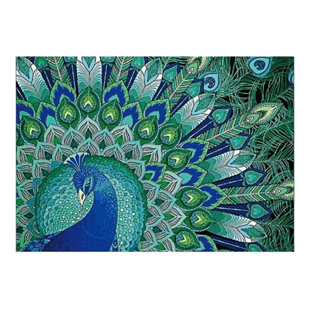 Club Bollywood®DIY 5D Diamond Painting Embroidery Cross Stitch Kit for Home Decor Peacock|Crafts | Needlecrafts & Yarn | Various Sizes of Resin Diamonds, Point Drill Kit, Oil Painting Canvas.-image-28