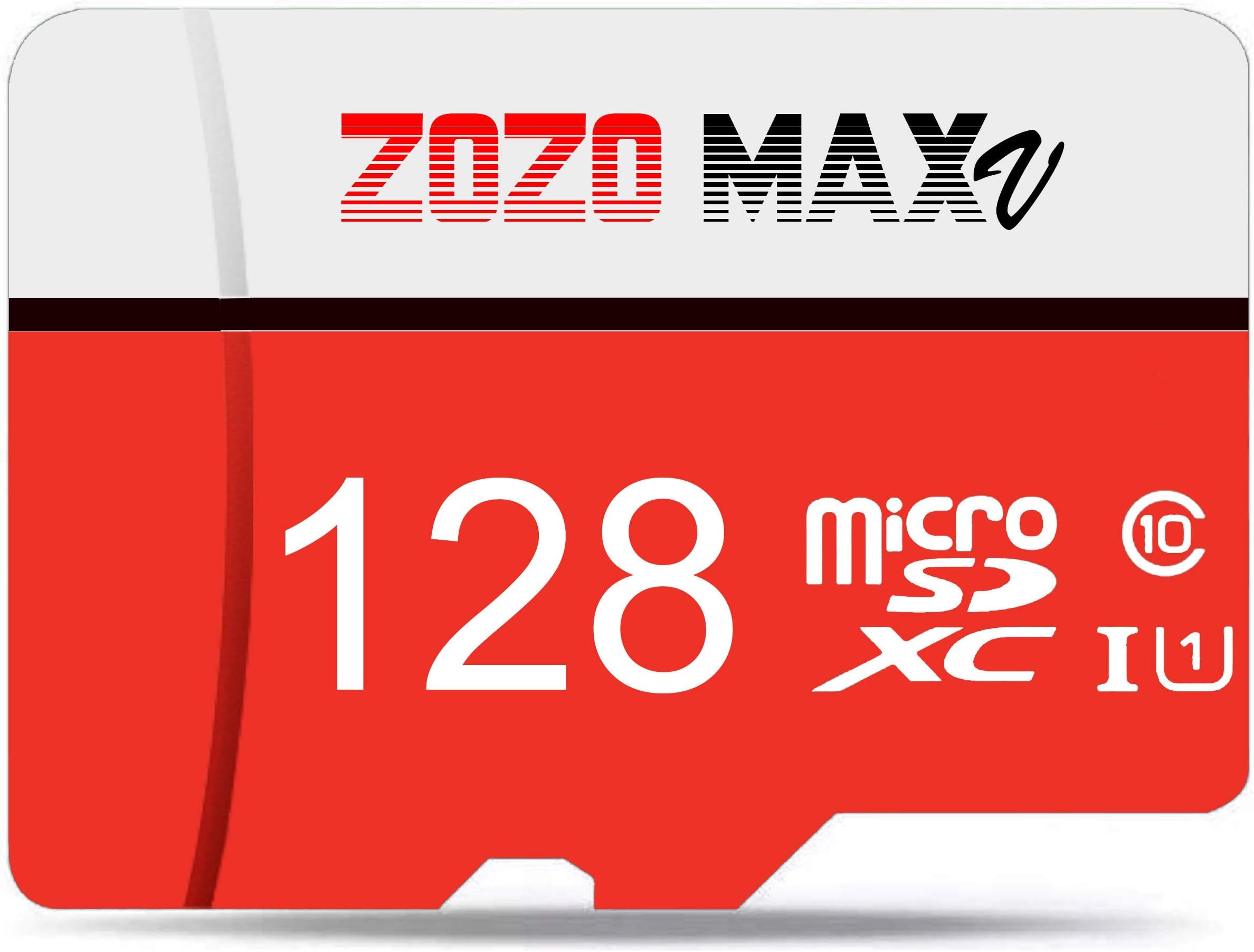 ZOZO MAXV MicroSD Card Power.128GB High Speed Memory Card with Adapter Standard Packaging High Performance Choice for 3D Camera ZOZO MAXV, Digital and Storage (128GB)