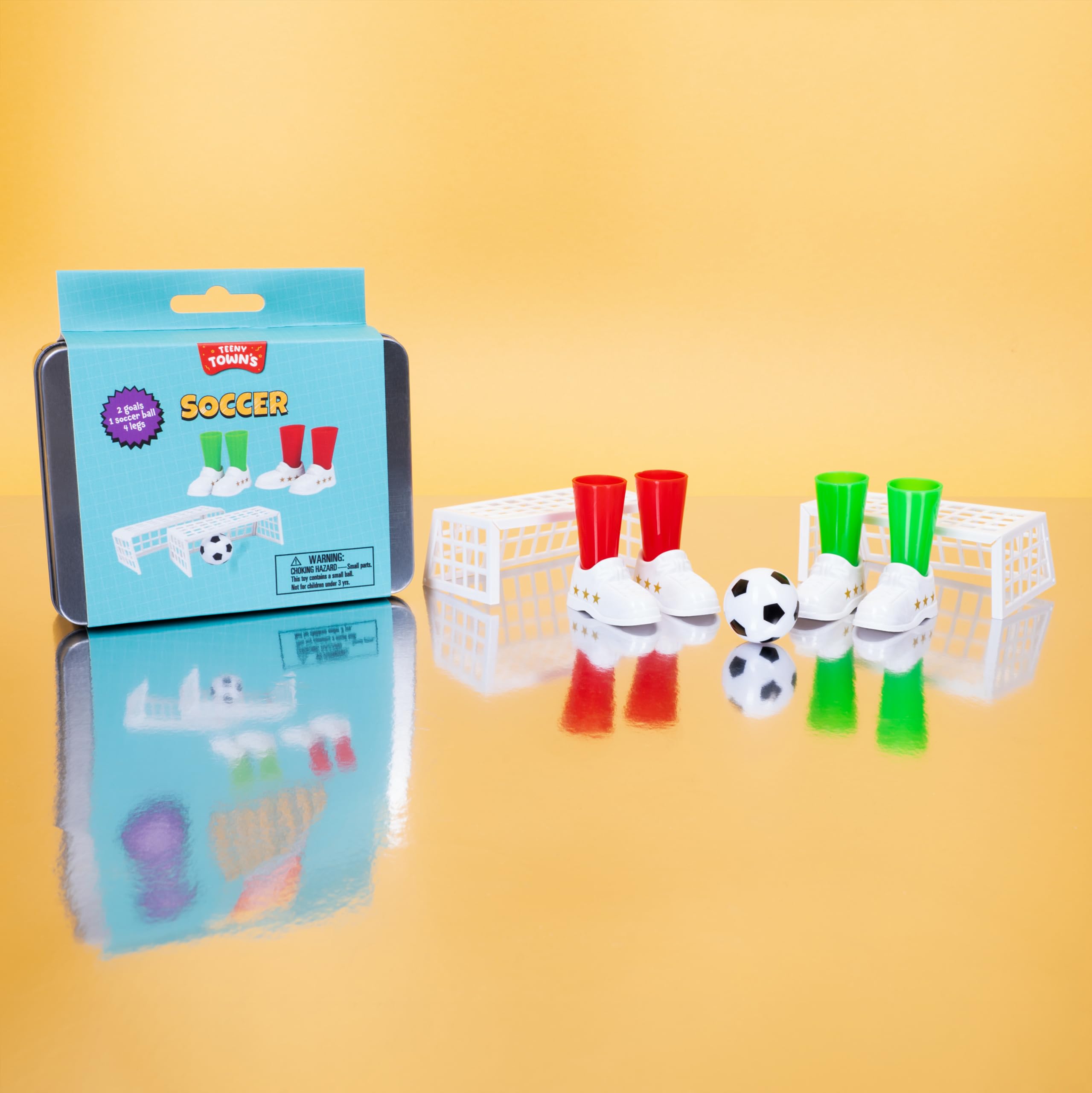 Amazon.com: Fizz Creations Teeny Town Soccer. The Worlds Smallest