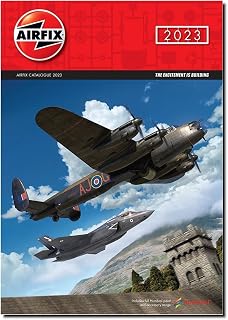 Airfix 2023 Catalogue Collectors Model building and Humbrol Paint range