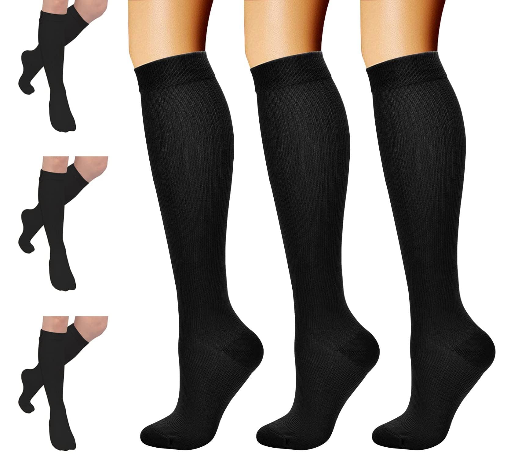 Sponsored Ad – Graduated Compression Socks (2 Pairs) - 20-30 mmHg Support for Men & Women - Enhance Circulation for Cycling and Running - Stay Active with Compression Stockings!